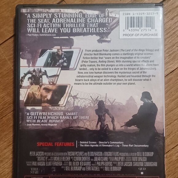 District 9 DVD (SCI-FI movie) - Picture 6 of 8